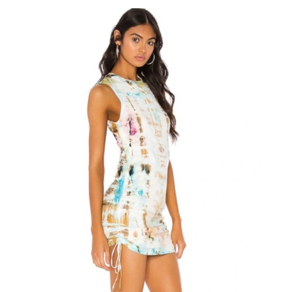 Cotton Citizen Lisbon Tank Dress in Kaleidoscope Sky